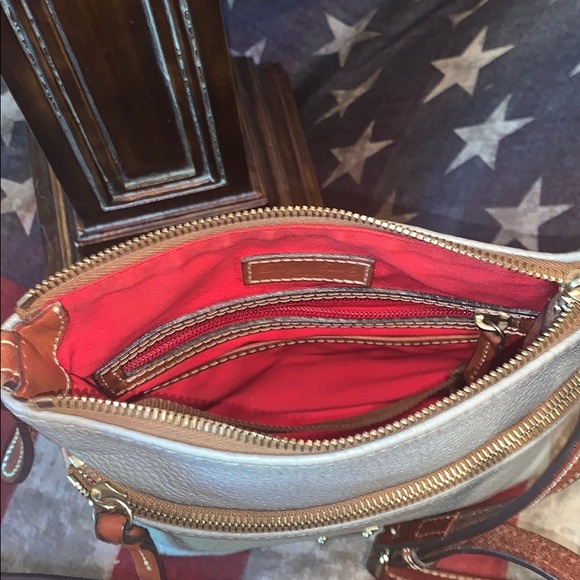 Dooney & Bourke Leather Crossbody Bag - Picture 5 of 8